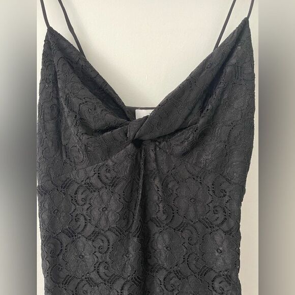 NSR Black Lace Maxi Dress - Picture 3 of 4